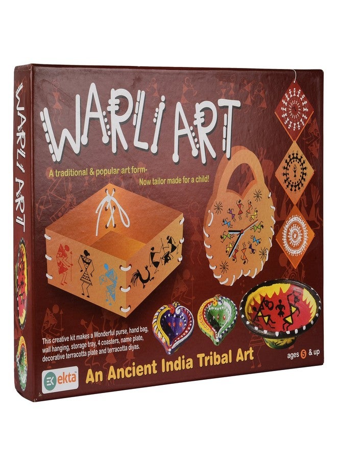 ekta warli art by krasa toys- Multi color, Plastic - Image 2